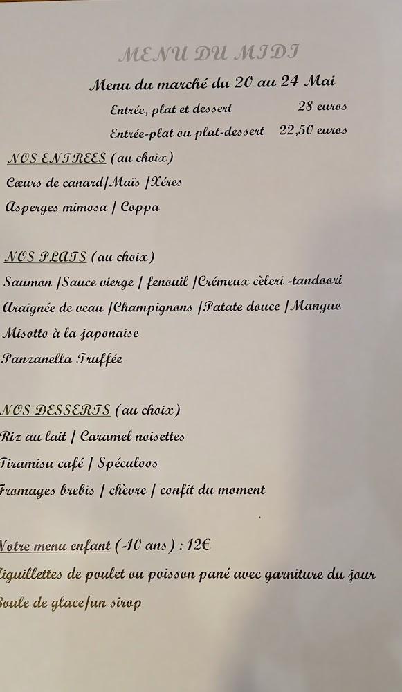 Maison Pailhasson - Menu Image 1